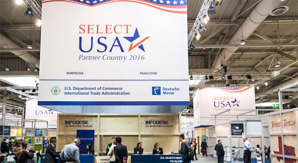 U.S. Investment Pavilion - Hall 3, Stand F04/8