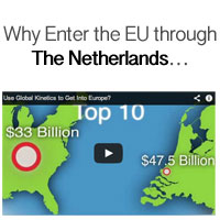 EU through The Netherlands…